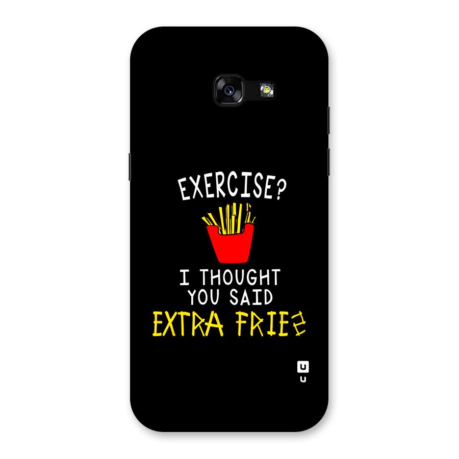 Extra Fries Back Case for Galaxy A5 2017