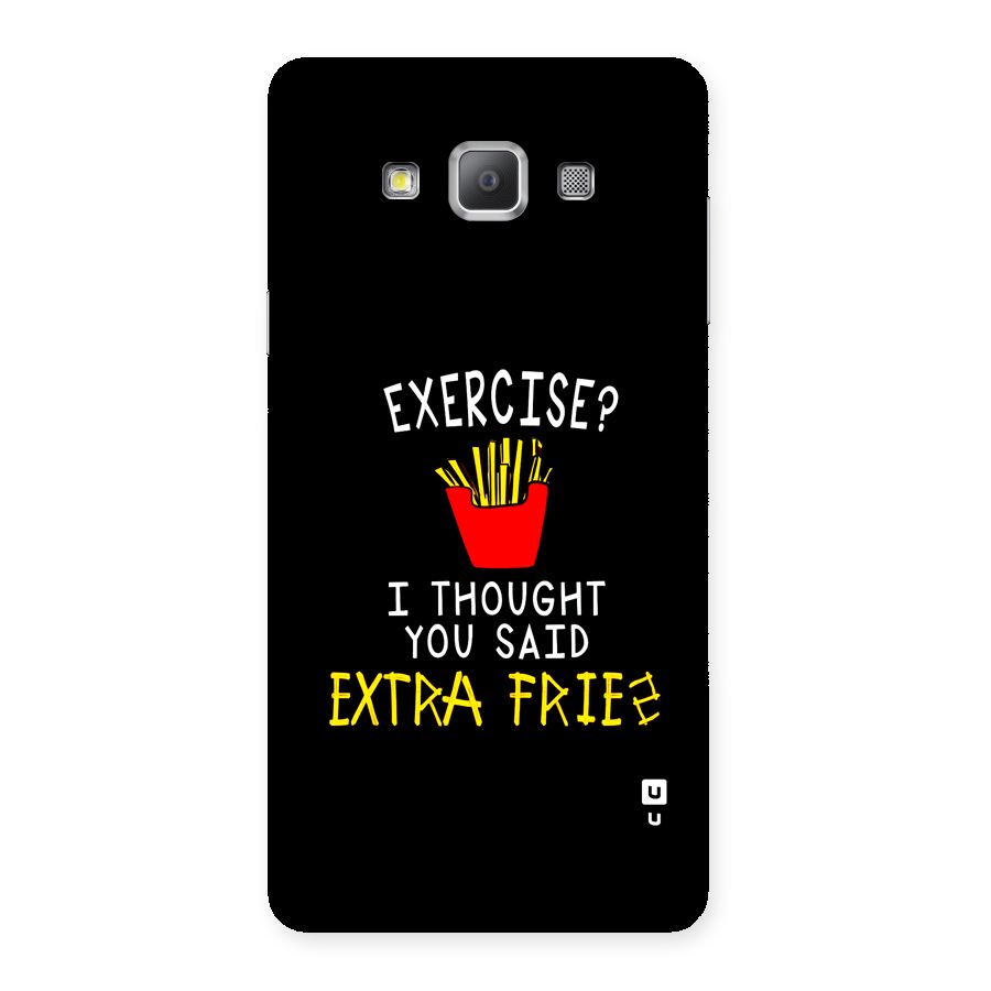 Extra Fries Back Case for Galaxy A7