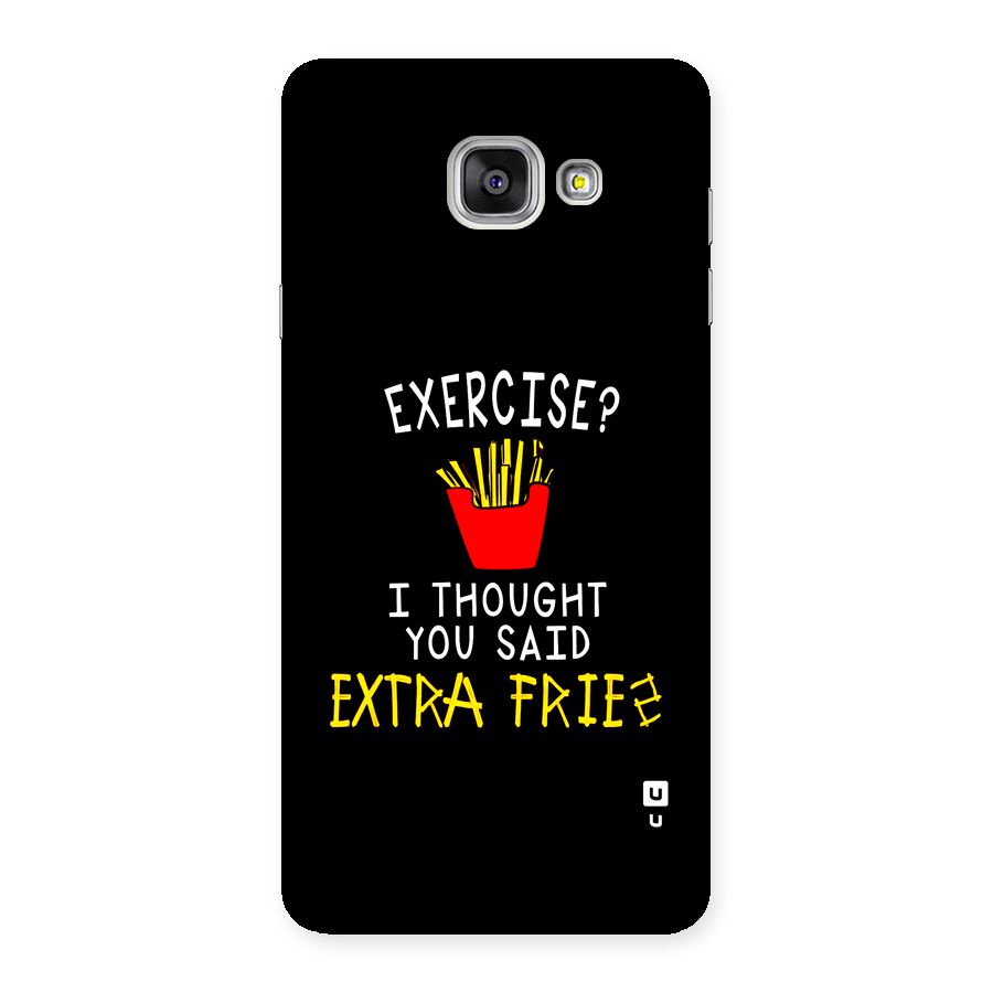 Extra Fries Back Case for Galaxy A7 (2016)