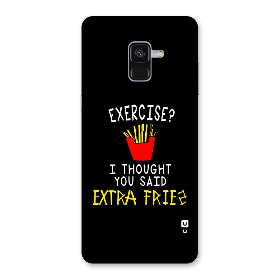 Extra Fries Back Case for Galaxy A8 Plus