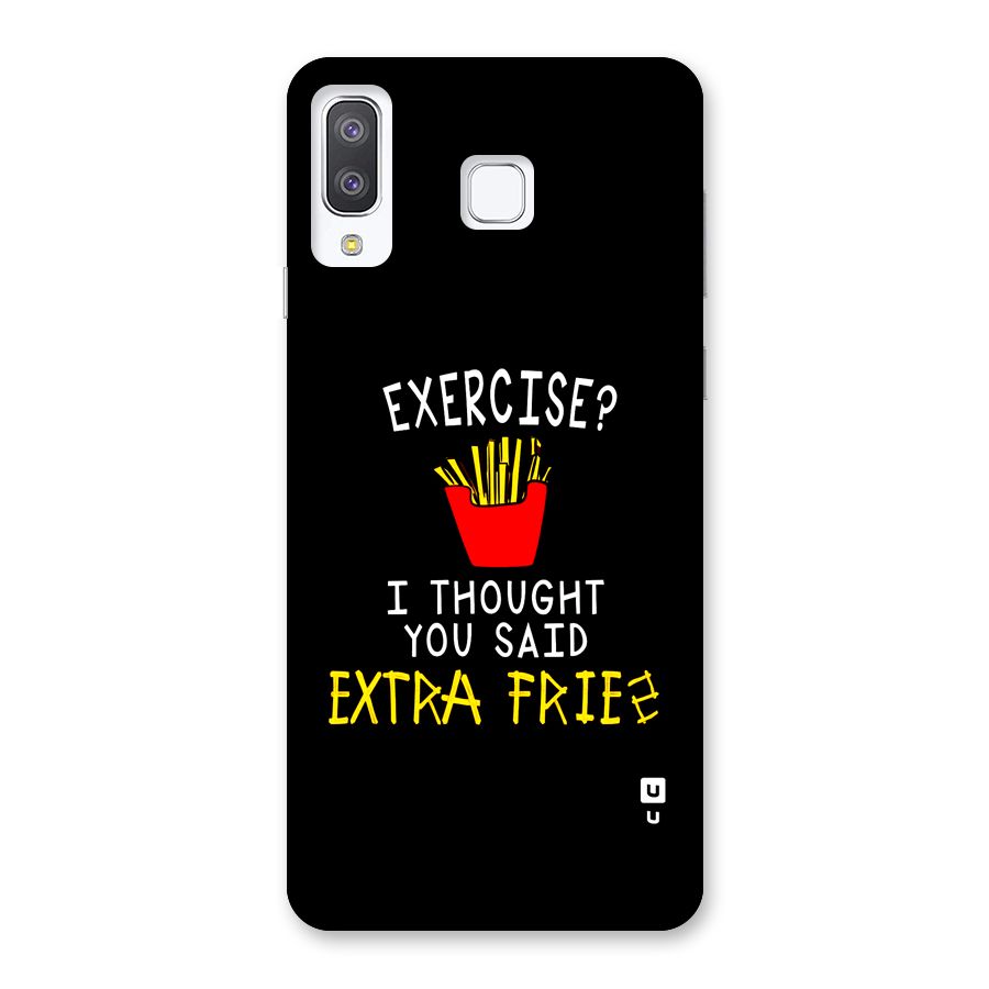 Extra Fries Back Case for Galaxy A8 Star