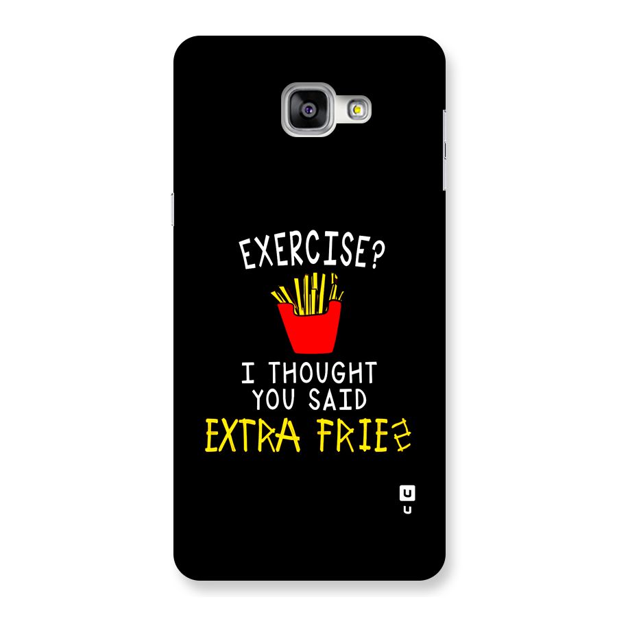 Extra Fries Back Case for Galaxy A9