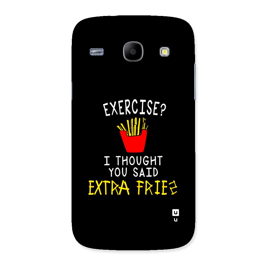 Extra Fries Back Case for Galaxy Core