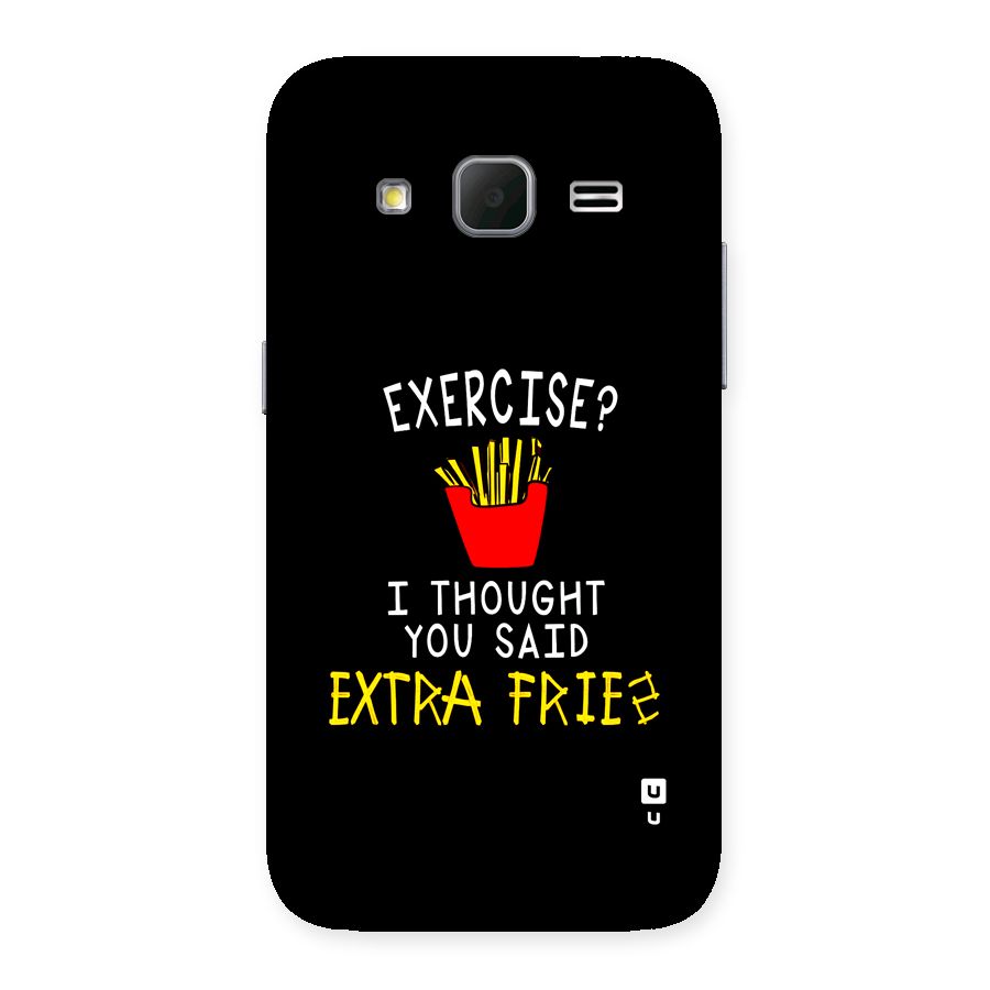 Extra Fries Back Case for Galaxy Core Prime