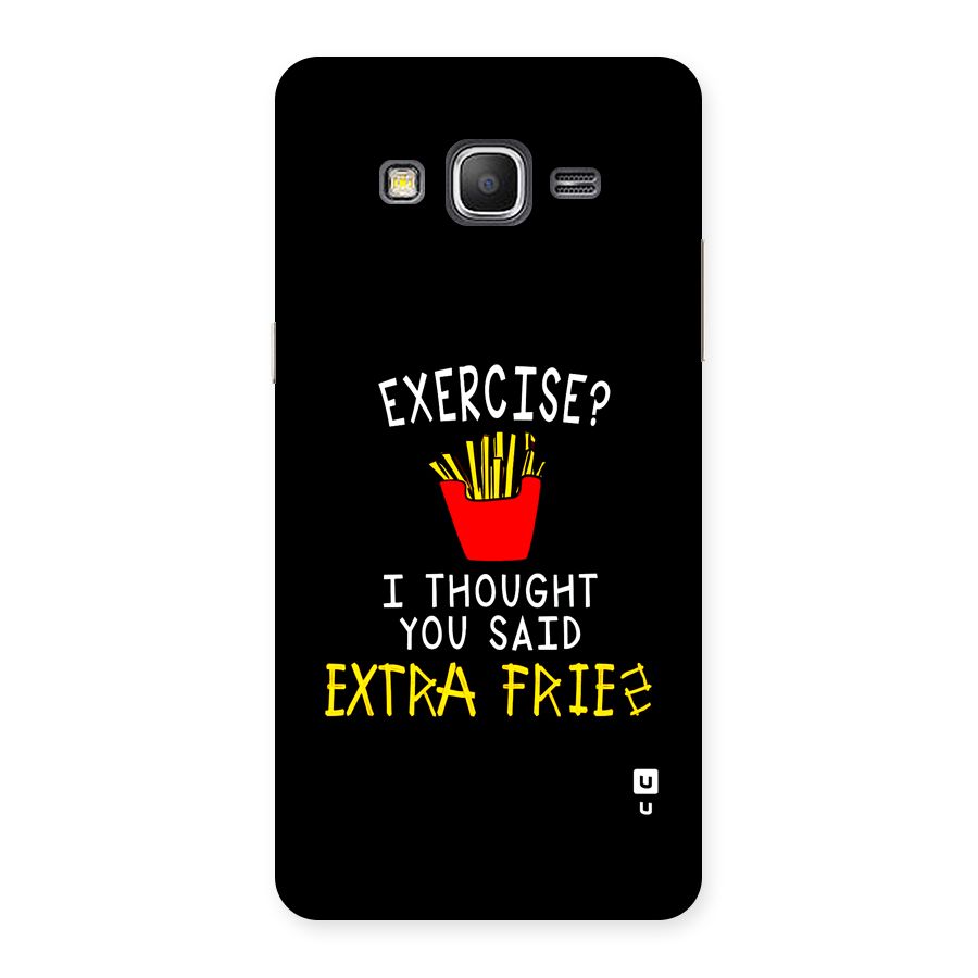 Extra Fries Back Case for Galaxy Grand Prime