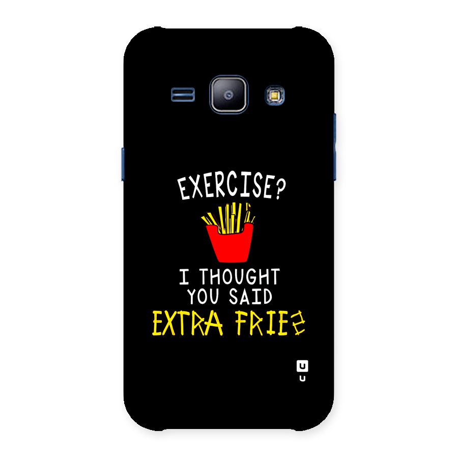 Extra Fries Back Case for Galaxy J1