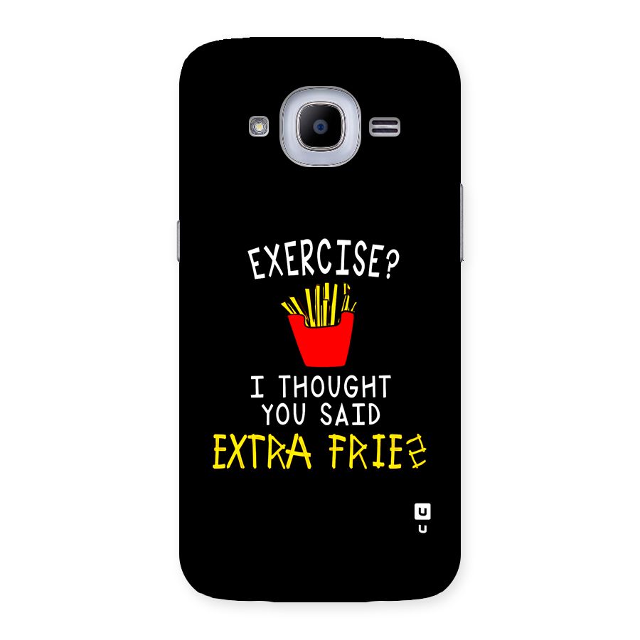Extra Fries Back Case for Galaxy J2 2016