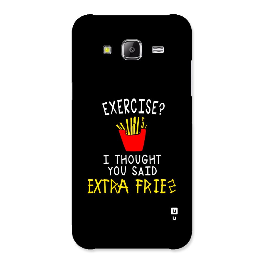 Extra Fries Back Case for Galaxy J2 Prime