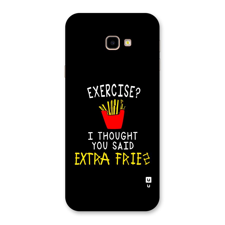 Extra Fries Back Case for Galaxy J4 Plus