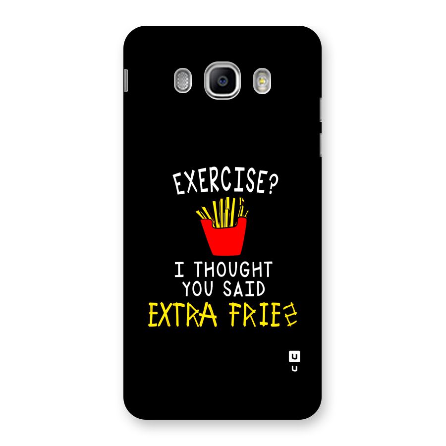 Extra Fries Back Case for Galaxy J5 2016