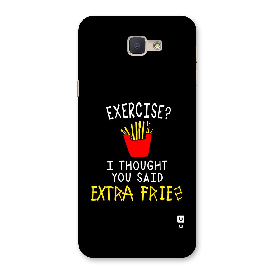 Extra Fries Back Case for Galaxy J5 Prime