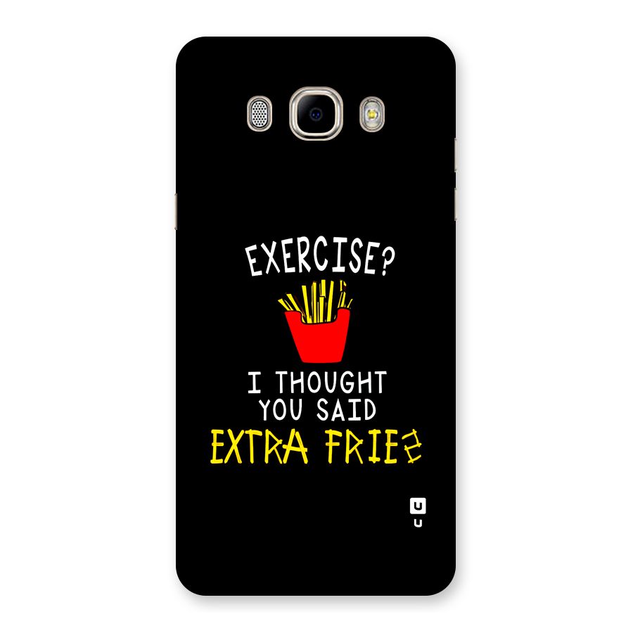 Extra Fries Back Case for Galaxy J7 2016