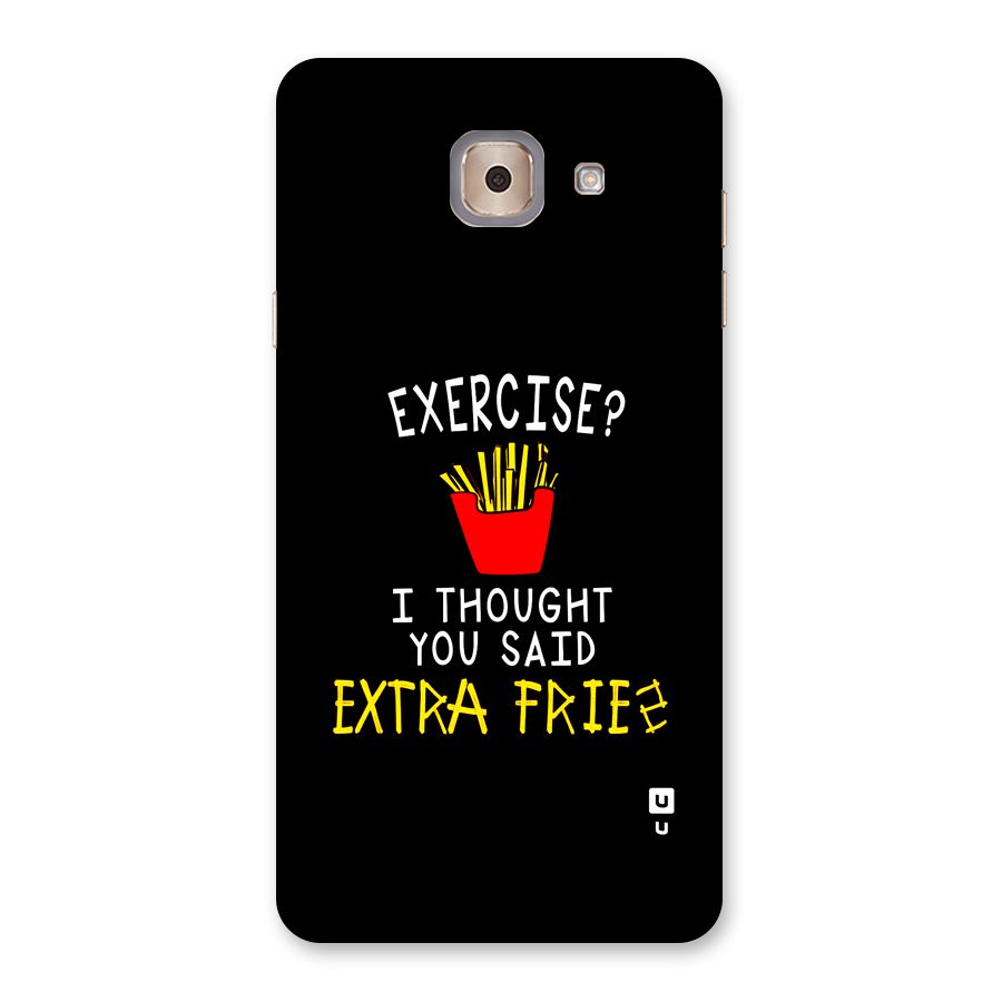 Extra Fries Back Case for Galaxy J7 Max