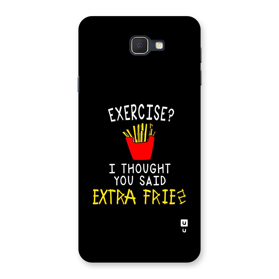 Extra Fries Back Case for Galaxy J7 Prime