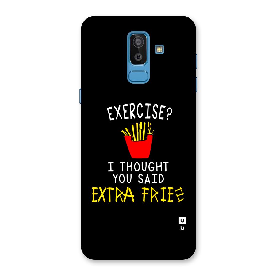 Extra Fries Back Case for Galaxy J8