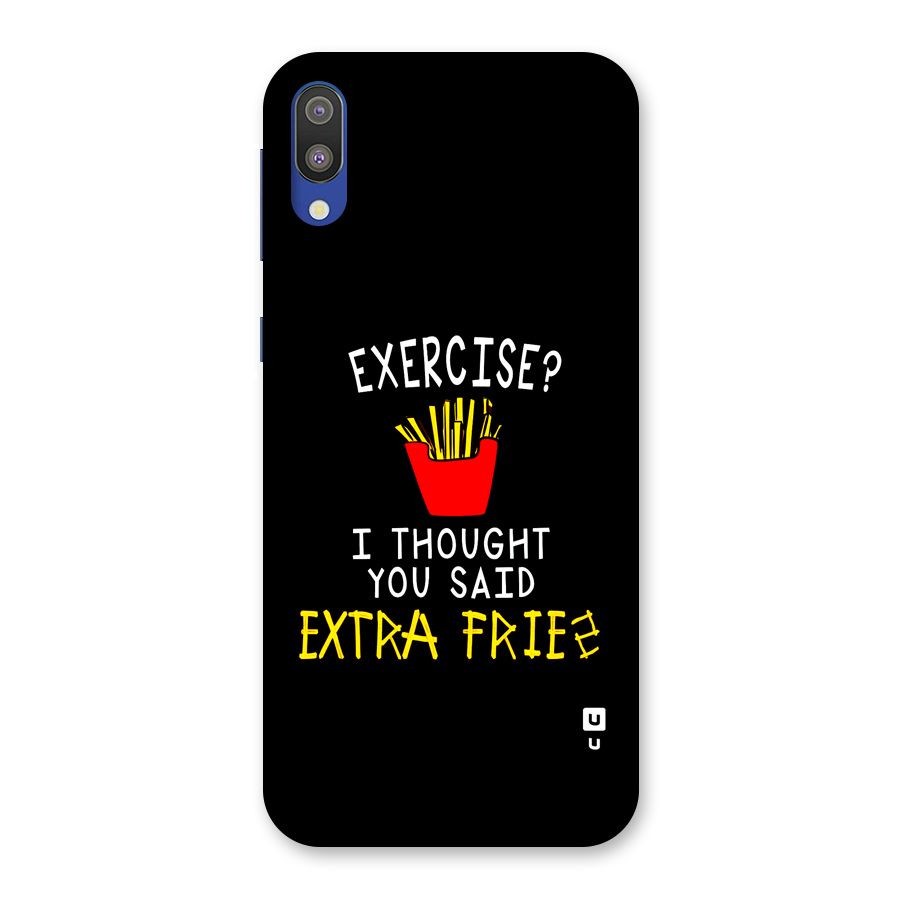 Extra Fries Back Case for Galaxy M10
