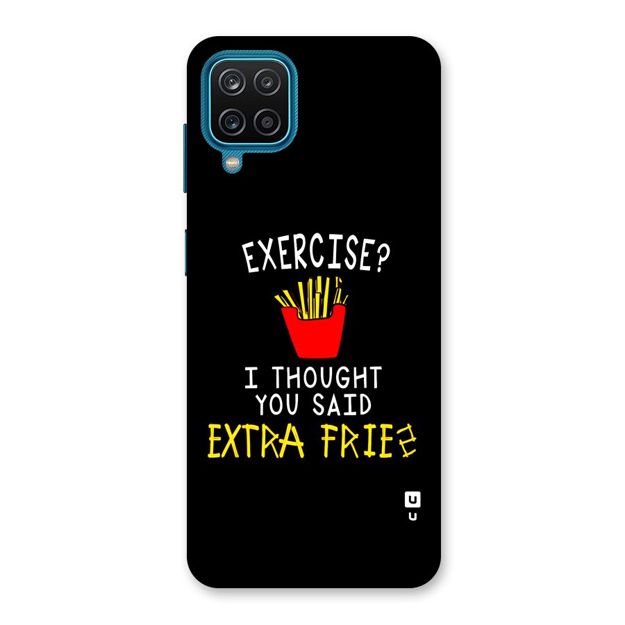 Extra Fries Back Case for Galaxy M12