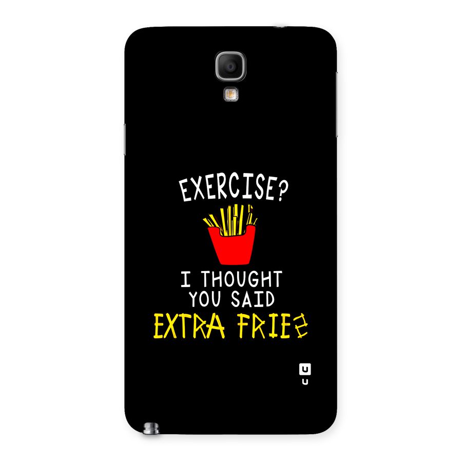 Extra Fries Back Case for Galaxy Note 3 Neo