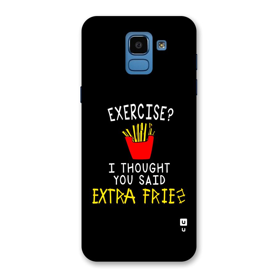 Extra Fries Back Case for Galaxy On6