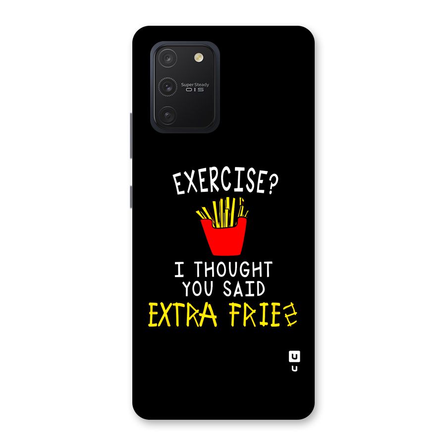 Extra Fries Back Case for Galaxy S10 Lite