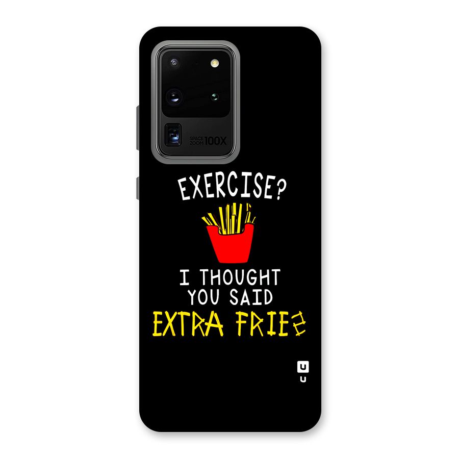Extra Fries Back Case for Galaxy S20 Ultra