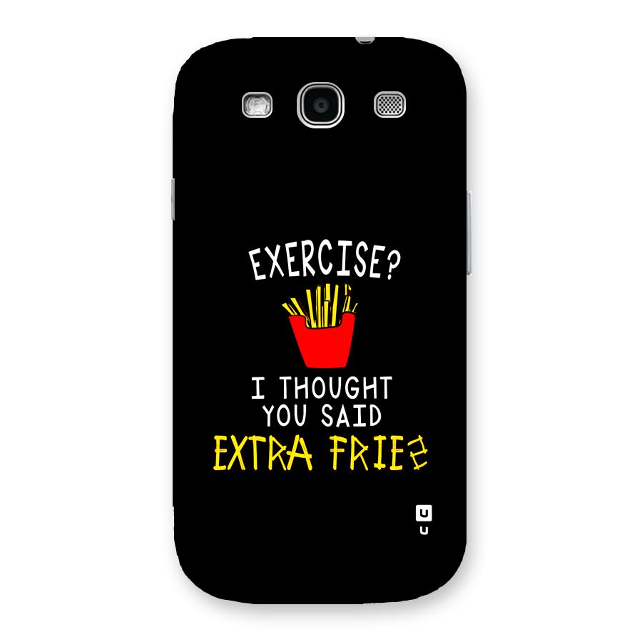 Extra Fries Back Case for Galaxy S3 Neo