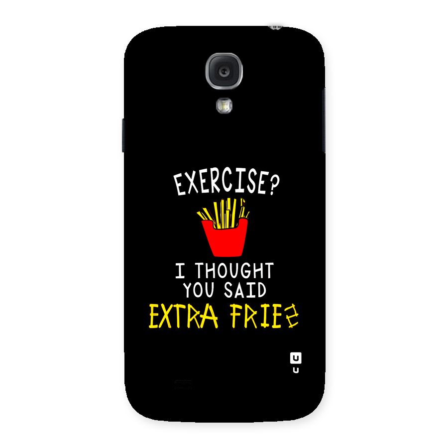 Extra Fries Back Case for Galaxy S4
