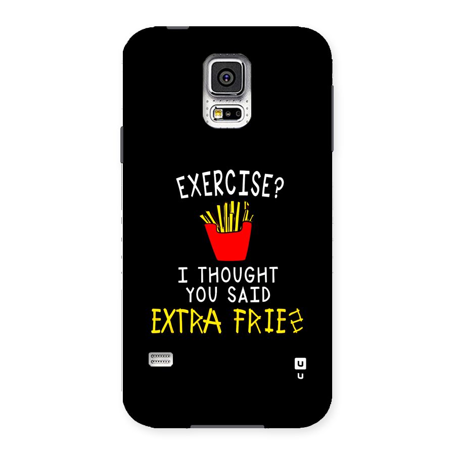 Extra Fries Back Case for Galaxy S5