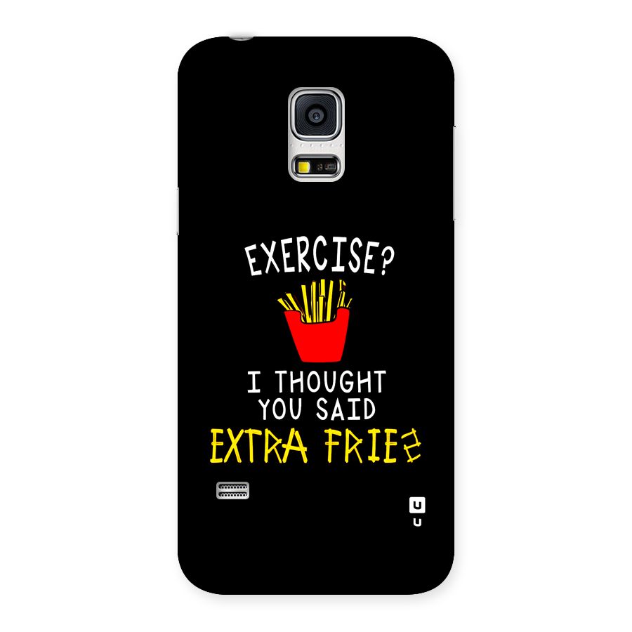 Extra Fries Back Case for Galaxy S5 Mini