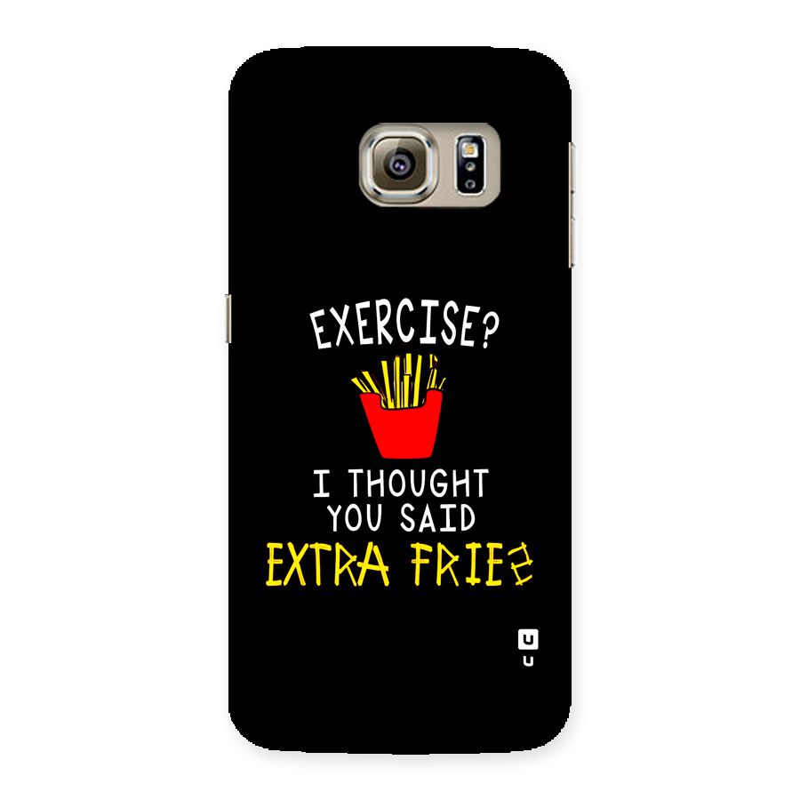 Extra Fries Back Case for Galaxy S6 edge