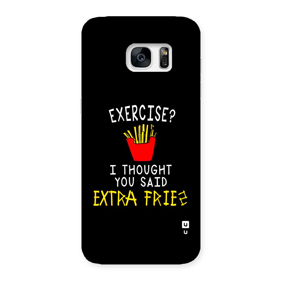 Extra Fries Back Case for Galaxy S7 Edge
