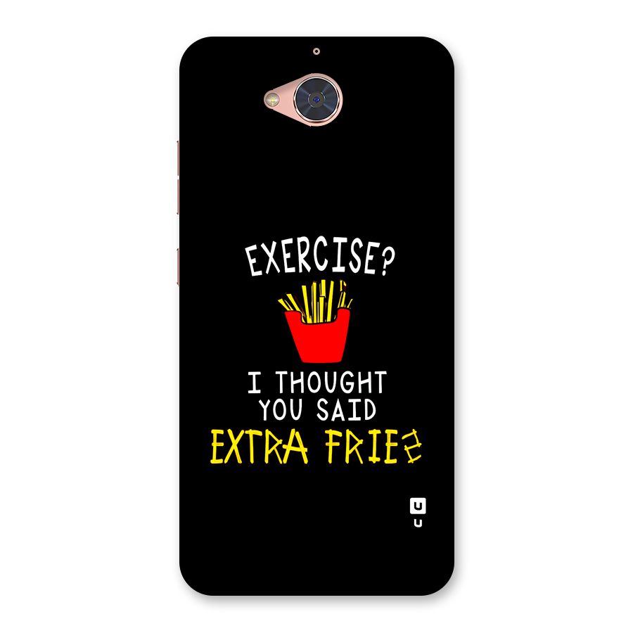Extra Fries Back Case for Gionee S6 Pro