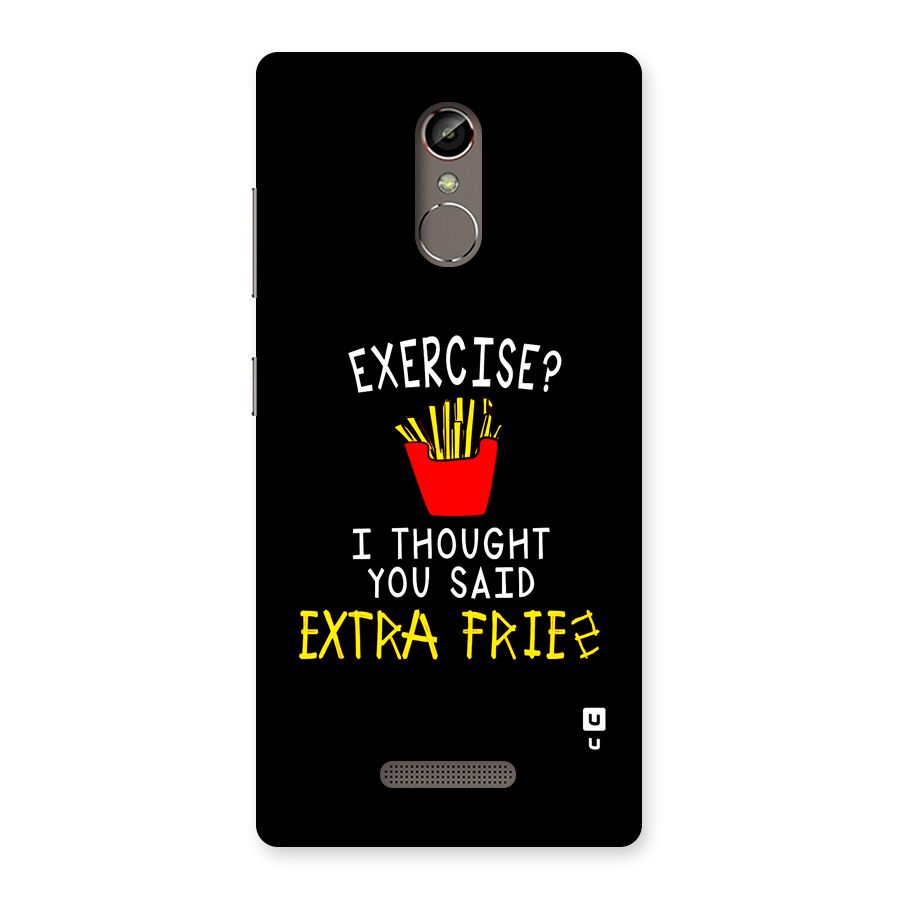Extra Fries Back Case for Gionee S6s
