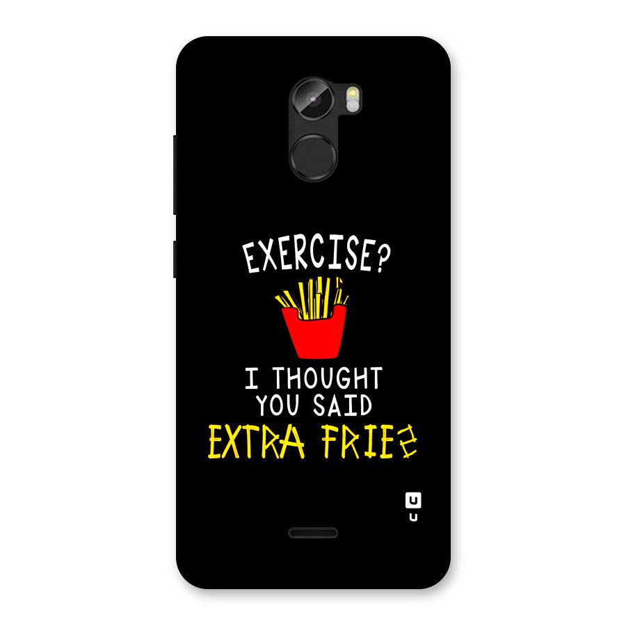 Extra Fries Back Case for Gionee X1