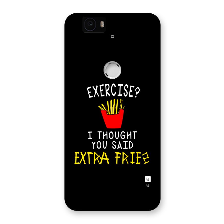 Extra Fries Back Case for Google Nexus 6P