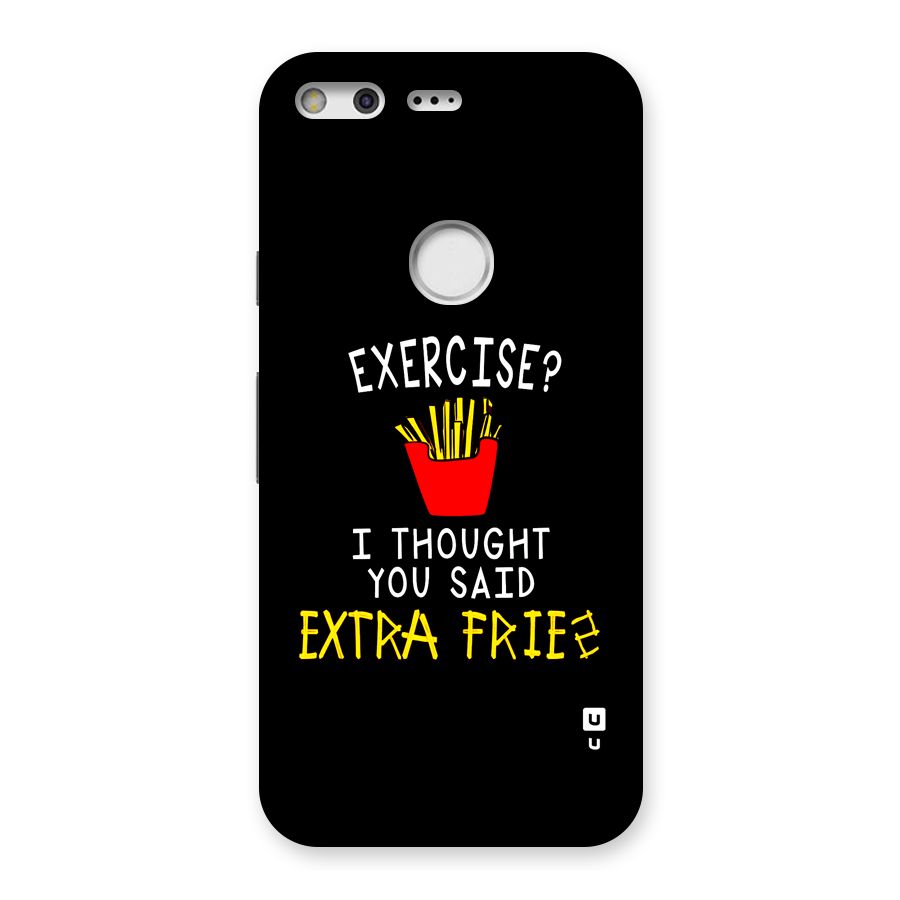 Extra Fries Back Case for Google Pixel