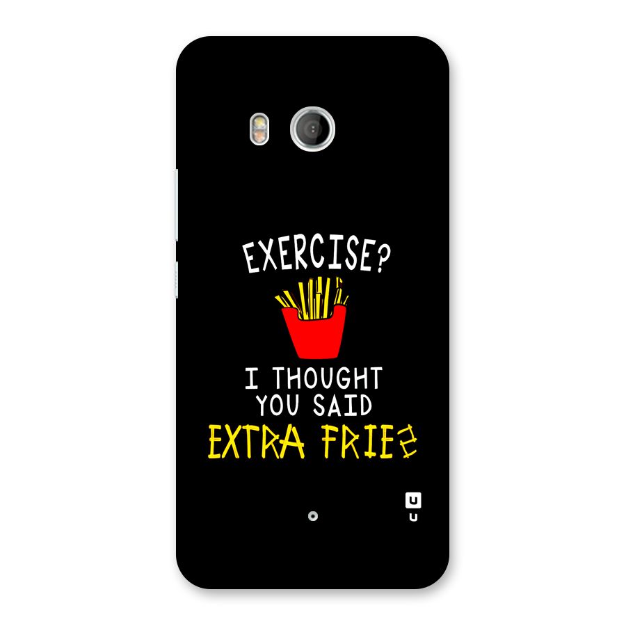 Extra Fries Back Case for HTC U11