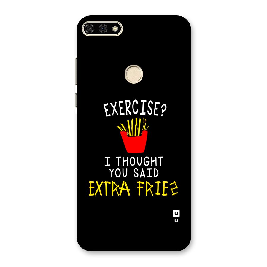 Extra Fries Back Case for Honor 7A