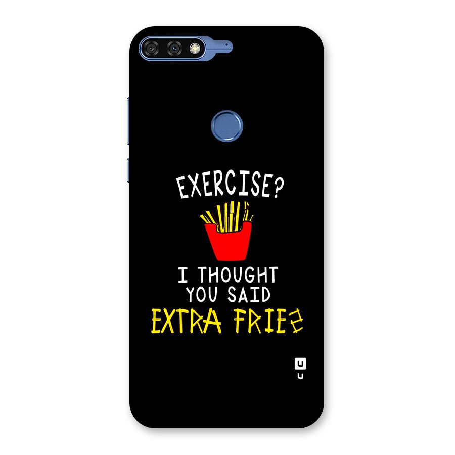 Extra Fries Back Case for Honor 7C