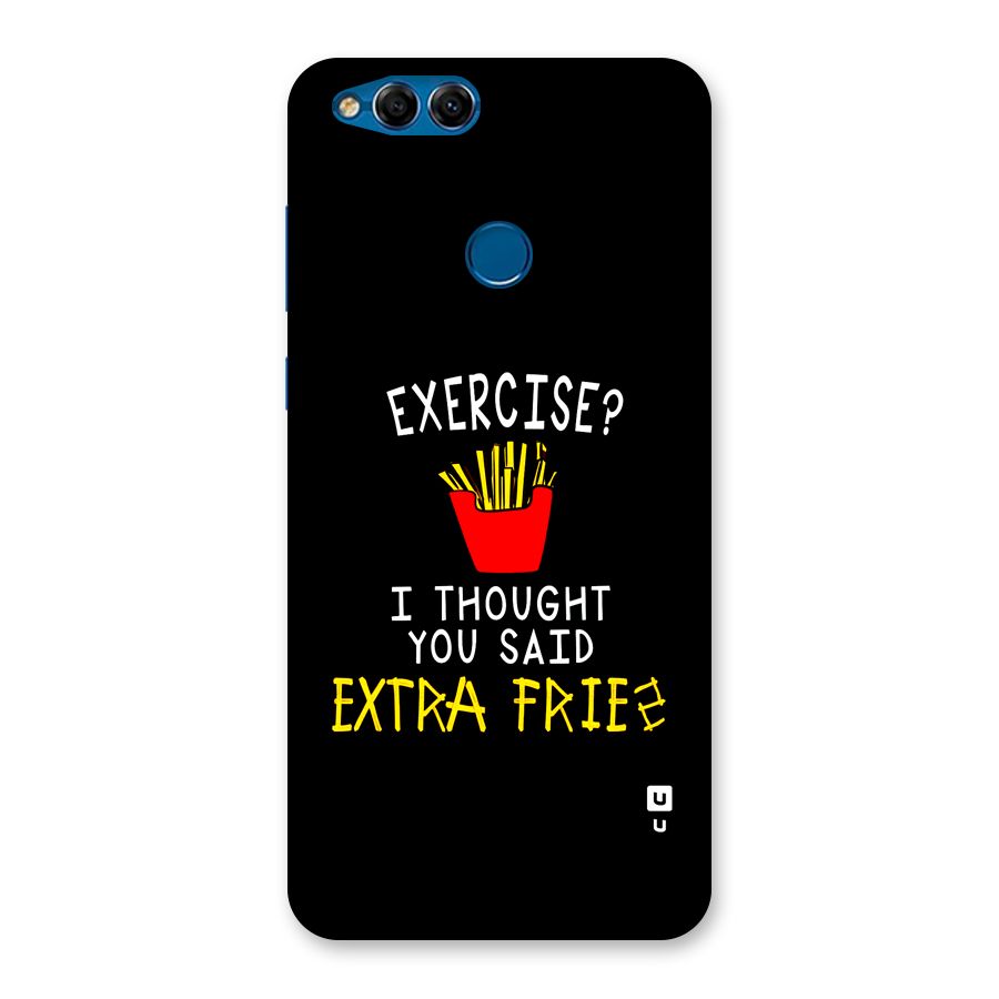 Extra Fries Back Case for Honor 7X