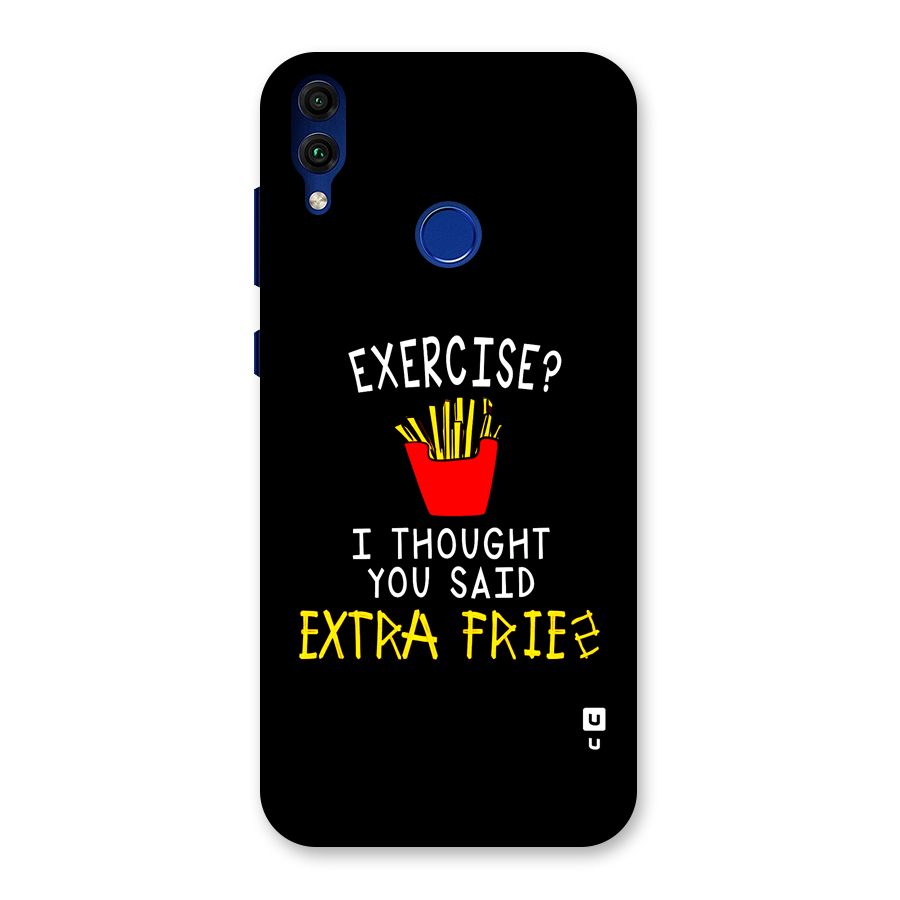 Extra Fries Back Case for Honor 8C
