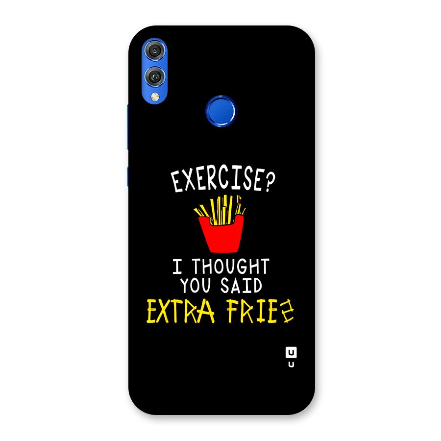 Extra Fries Back Case for Honor 8X