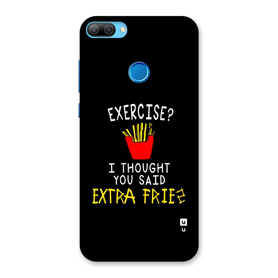 Extra Fries Back Case for Honor 9N