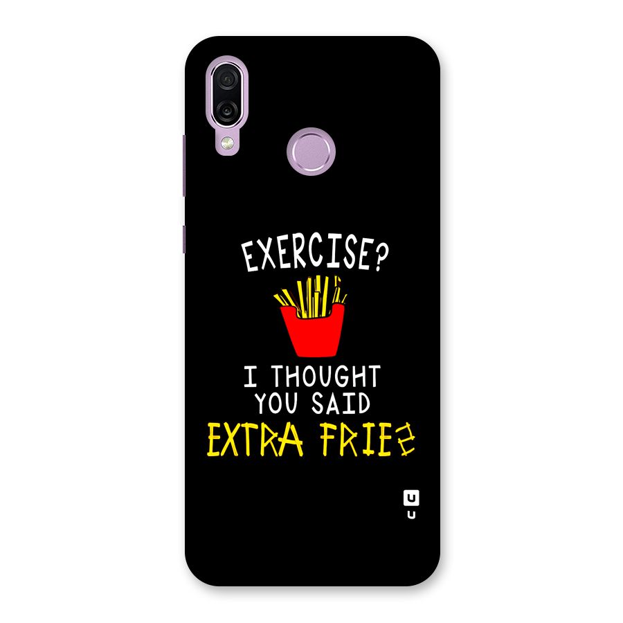 Extra Fries Back Case for Honor Play