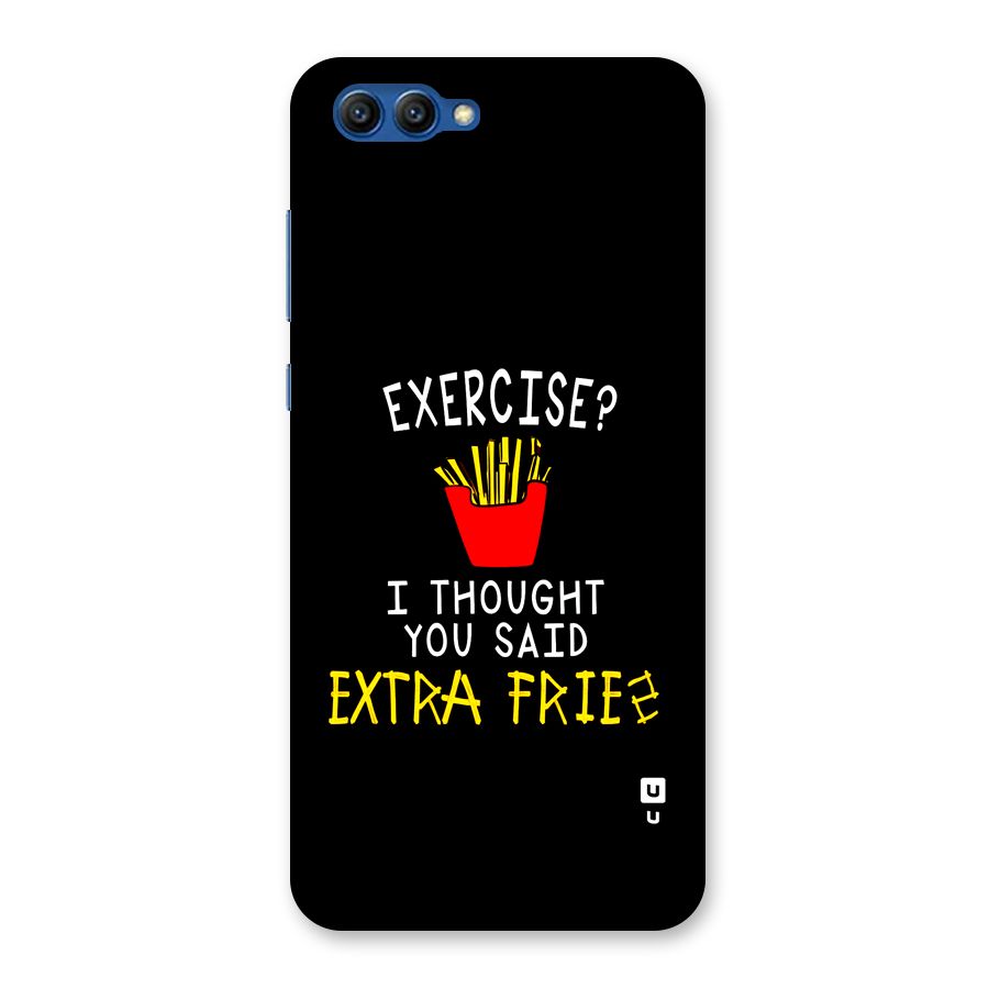 Extra Fries Back Case for Honor View 10