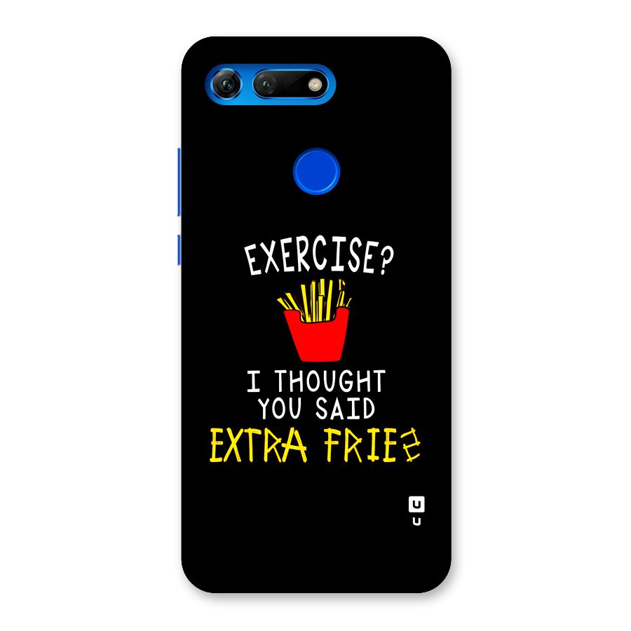 Extra Fries Back Case for Honor View 20