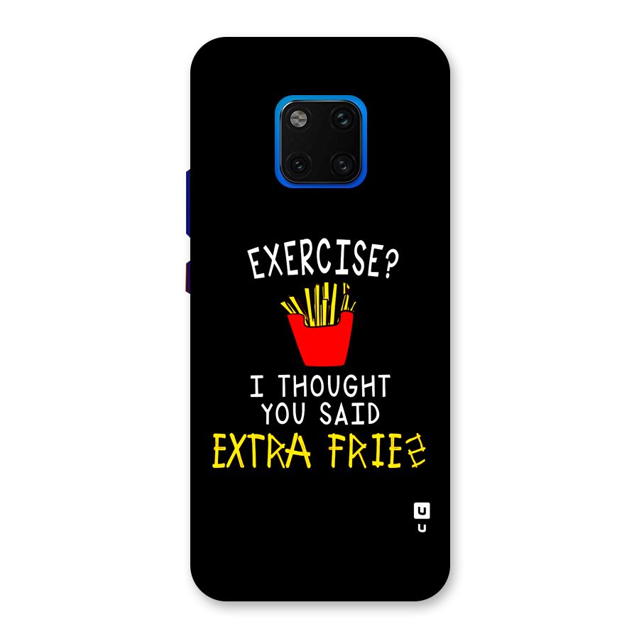 Extra Fries Back Case for Huawei Mate 20 Pro
