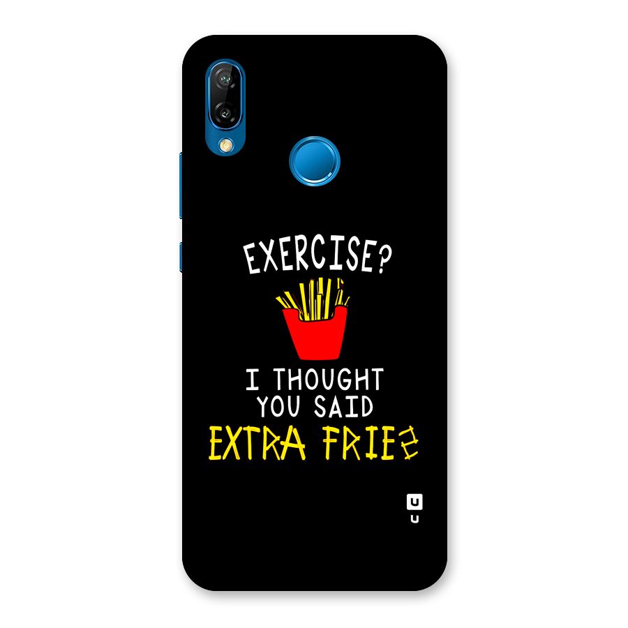 Extra Fries Back Case for Huawei P20 Lite