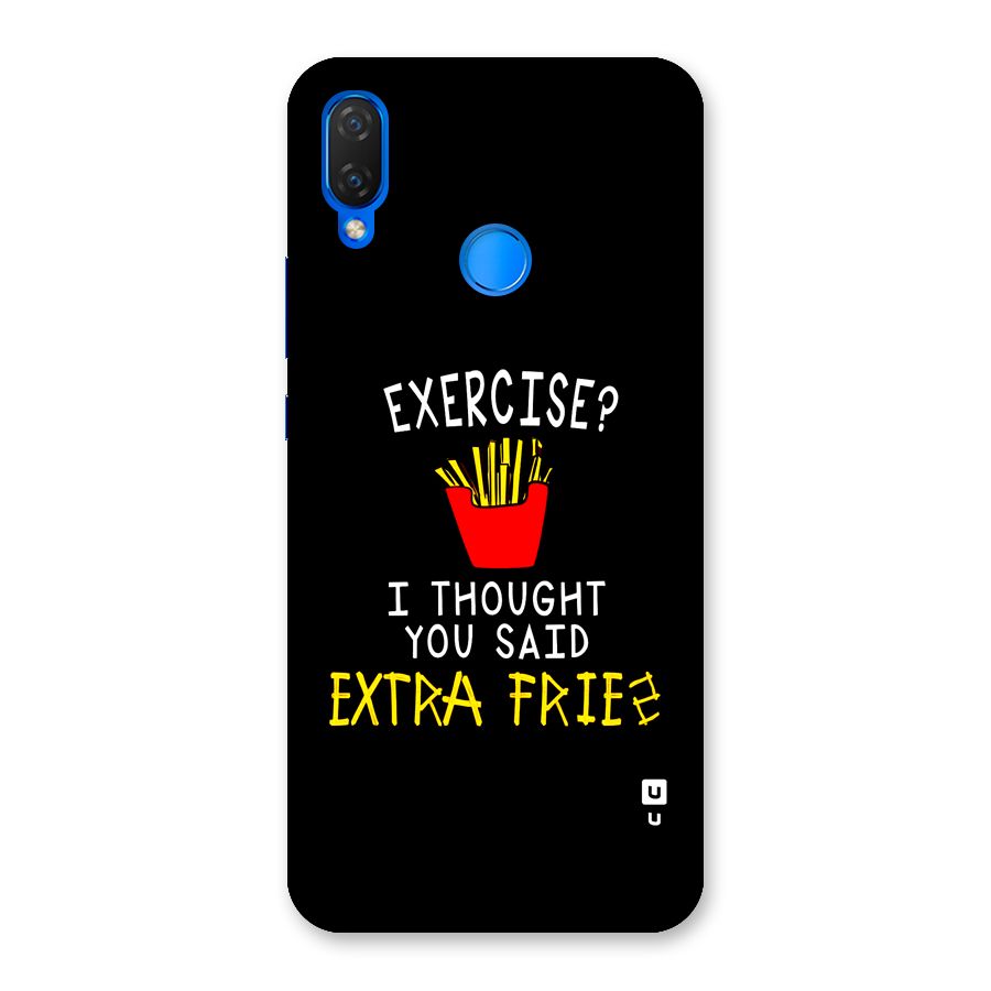 Extra Fries Back Case for Huawei P Smart Plus