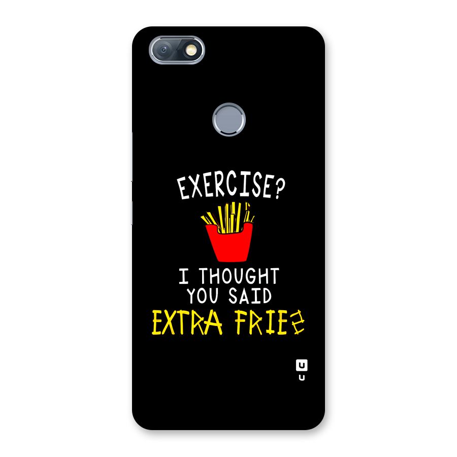 Extra Fries Back Case for Infinix Note 5